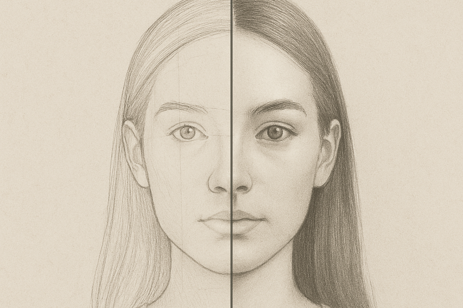 Head drawing video course