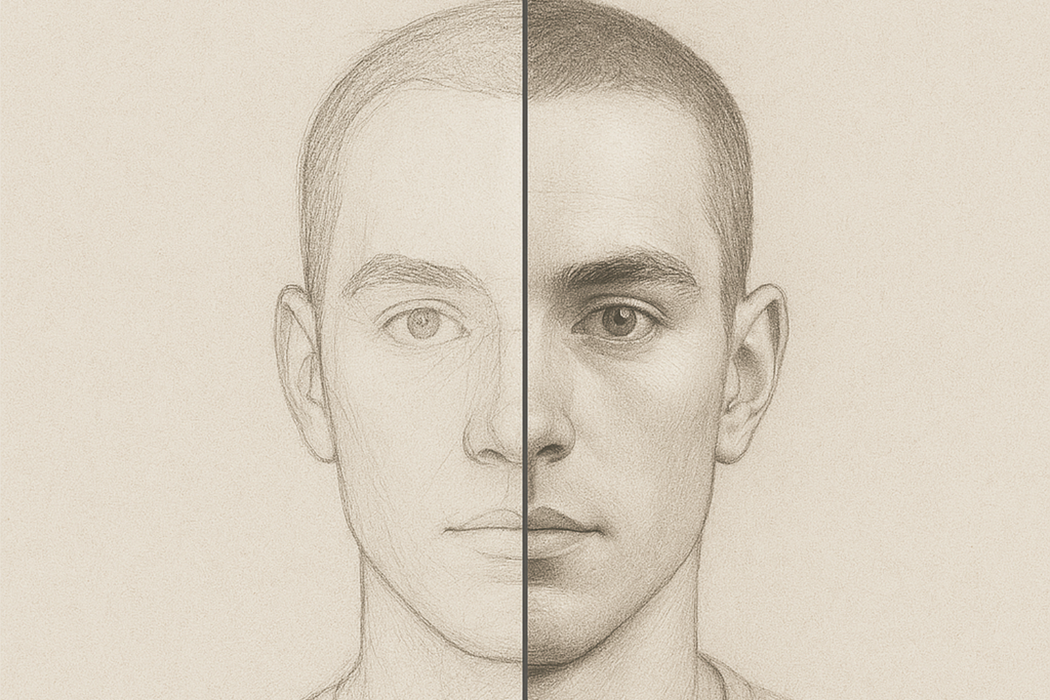 Head drawing video course